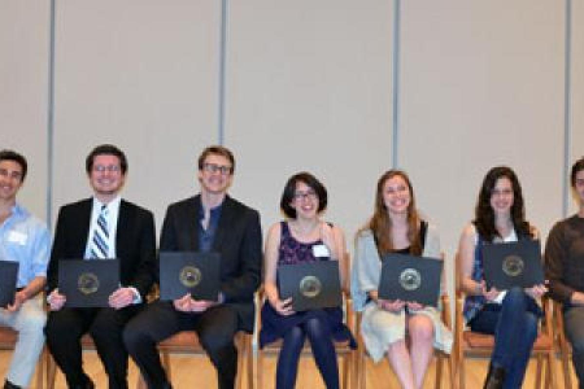 2016 Thompson Writing Award Winners