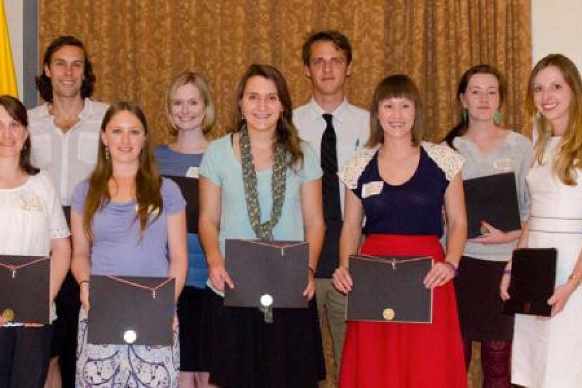 2012 Thompson Writing Award Winners
