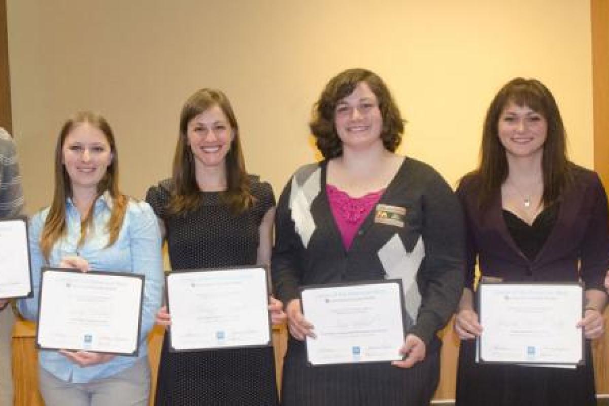 2013 Thompson Writing Award Winners