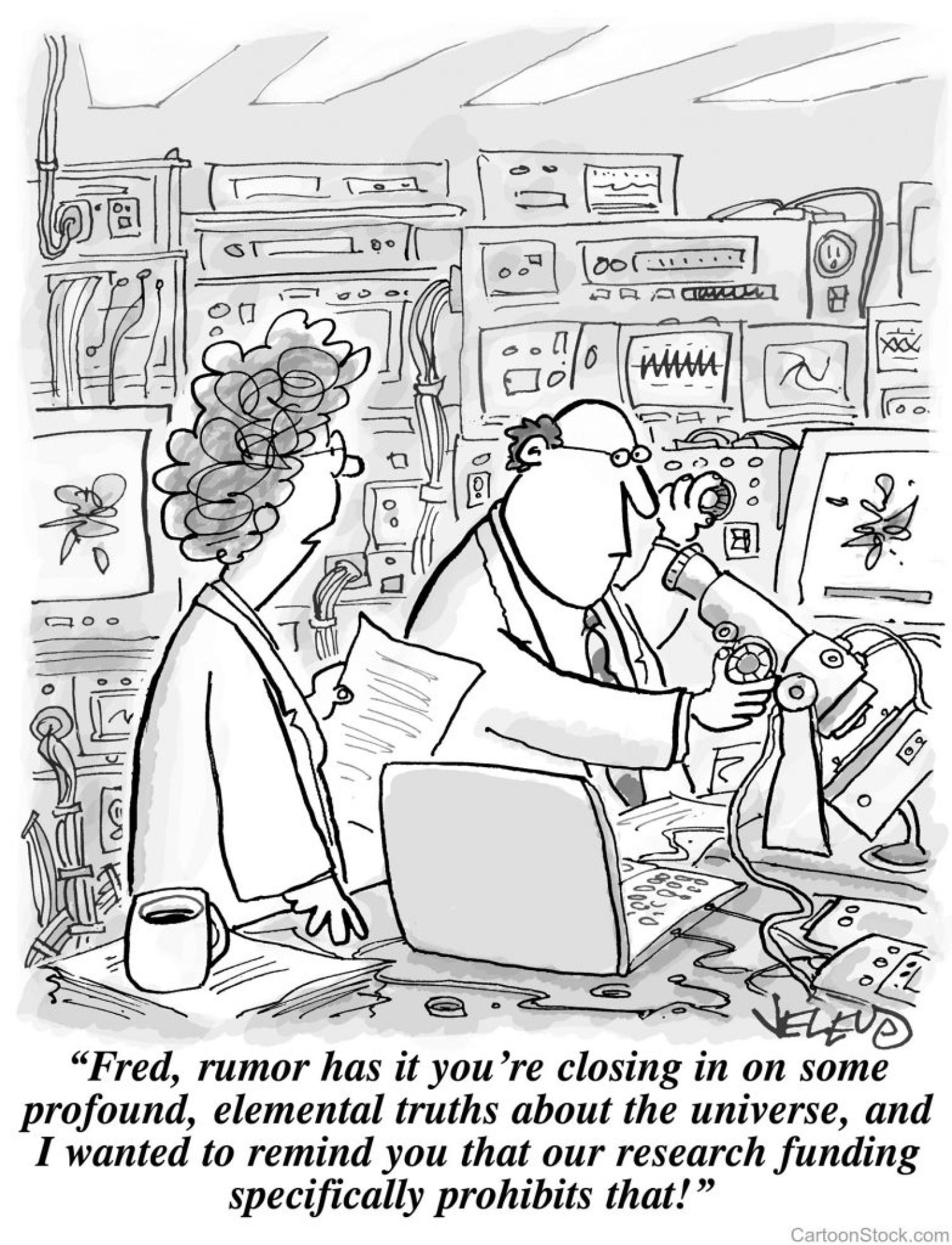 Science cartoon