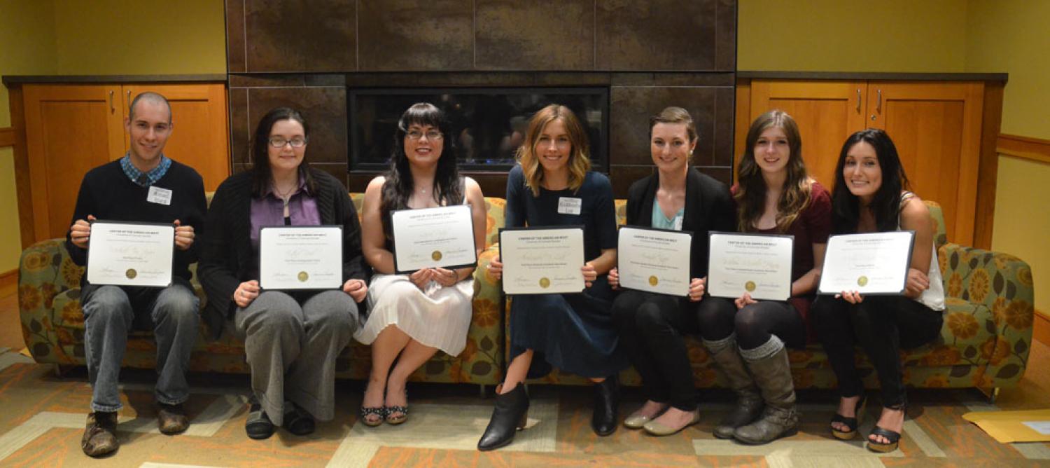 photo of 2015 Writing Award Winners