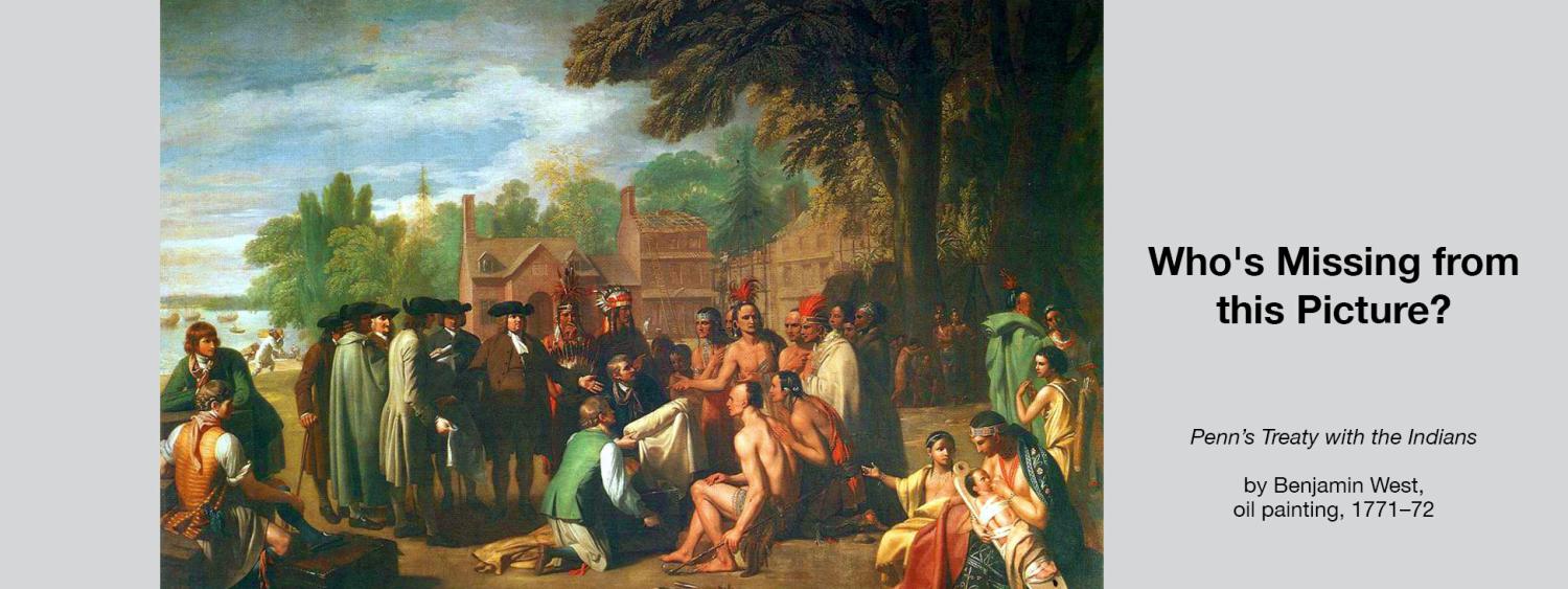 The Treaty of Penn with the Indians image