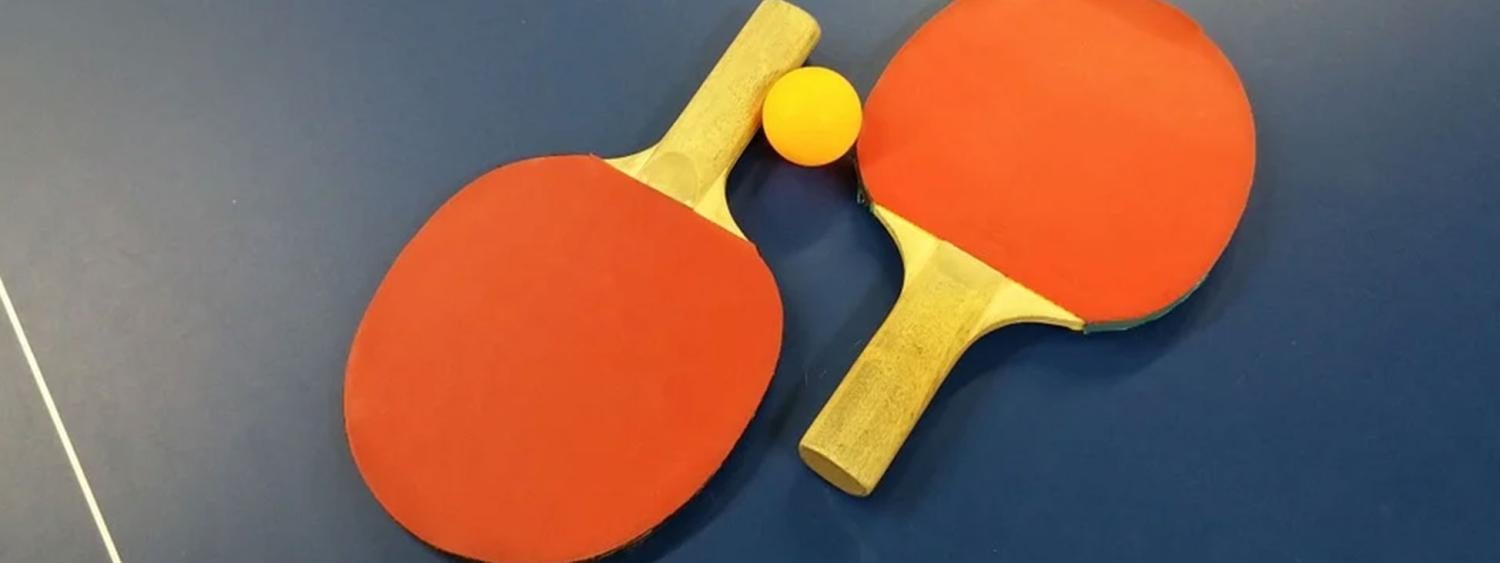 photo of ping pong paddles