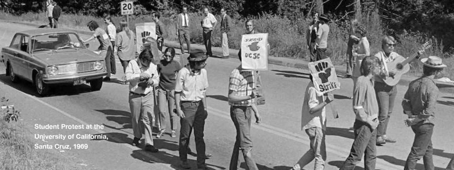 Student Protest at the University of California, Santa Cruz 1969