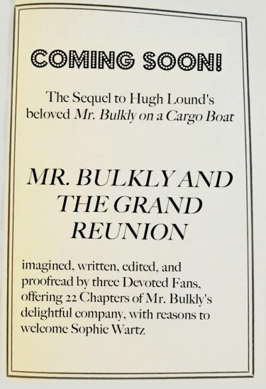 Mr. Bulkly and the Grand Reunion