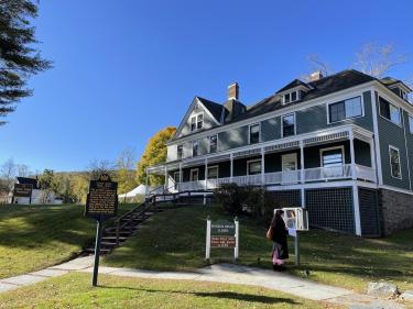 Zane Grey house located in Lackawaxen, Pennsylvania