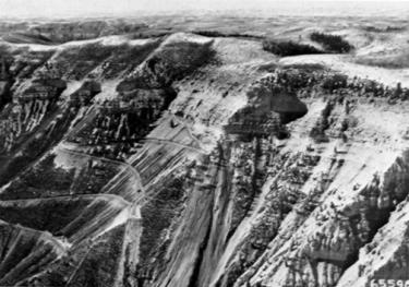 Aerial View of Anvil Points