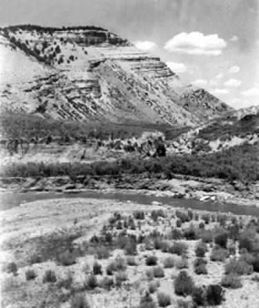 Aerial View of Rio Blanco County