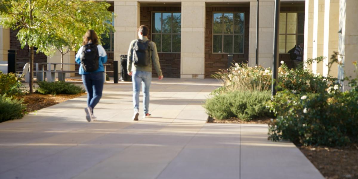 Students Walking
