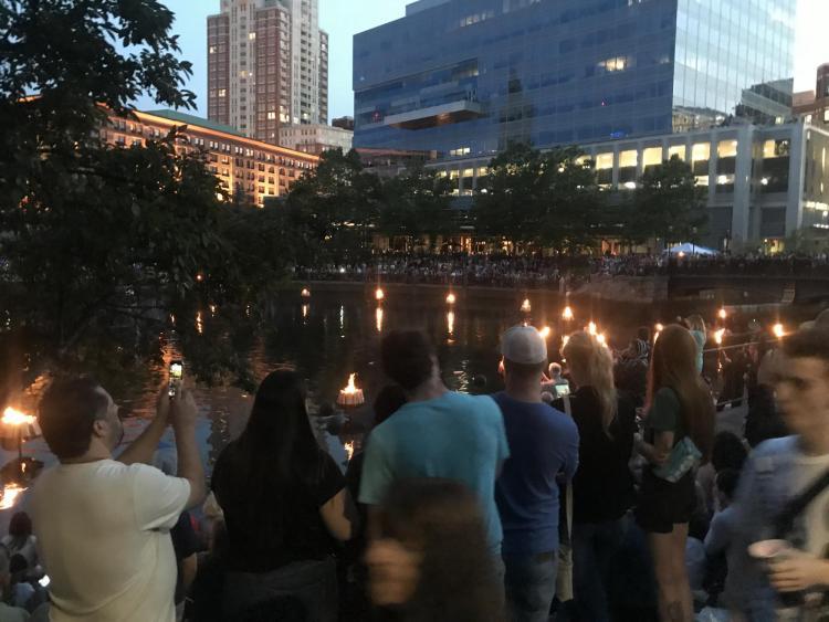 WaterFire in Providence, RI