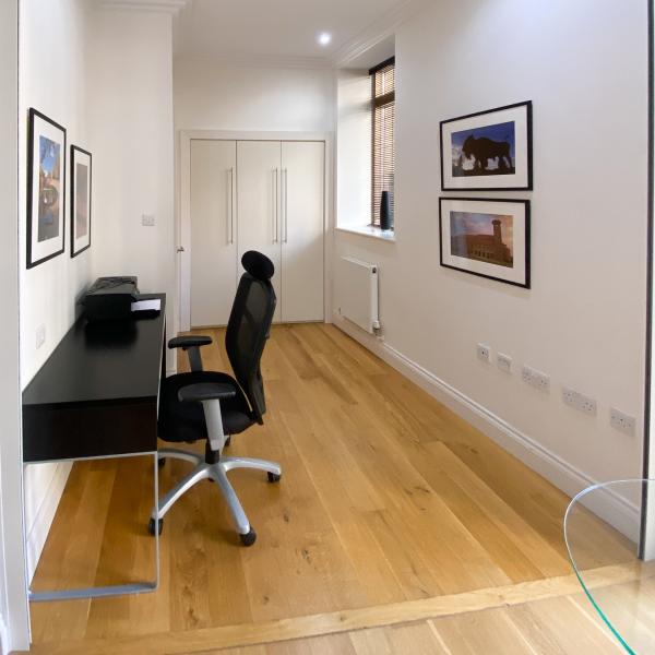 Desk and chair