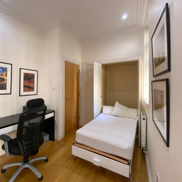 Small room with single bed