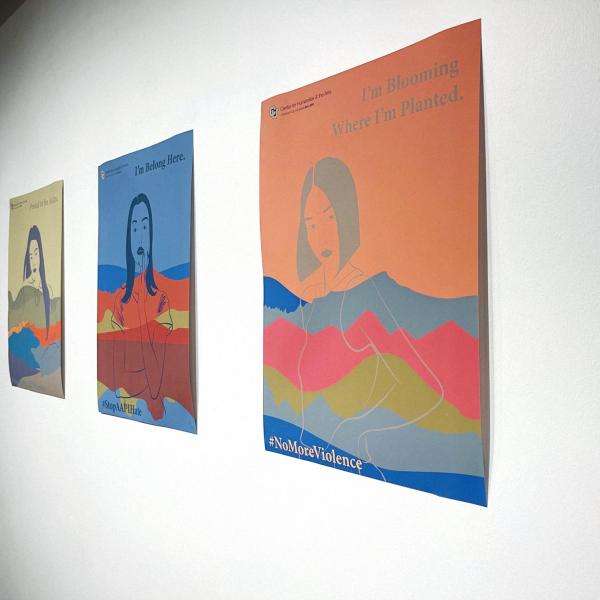 Seojung Lee's "I'm blooming where I'm planted" print on Epson Matte Paper 16" x 22", 2022