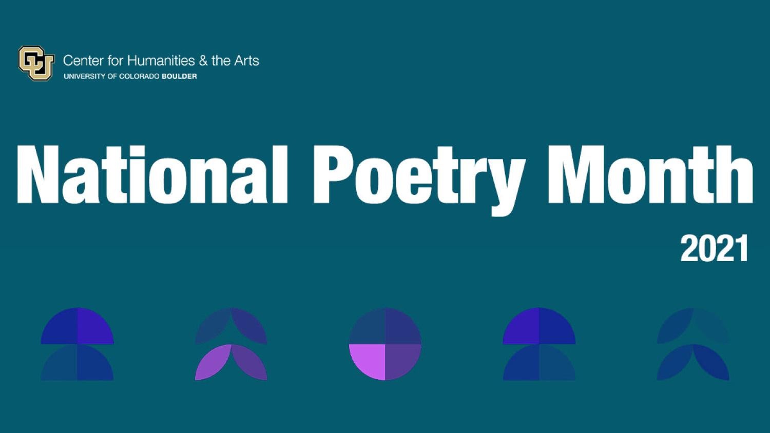National Poetry Month graphic 