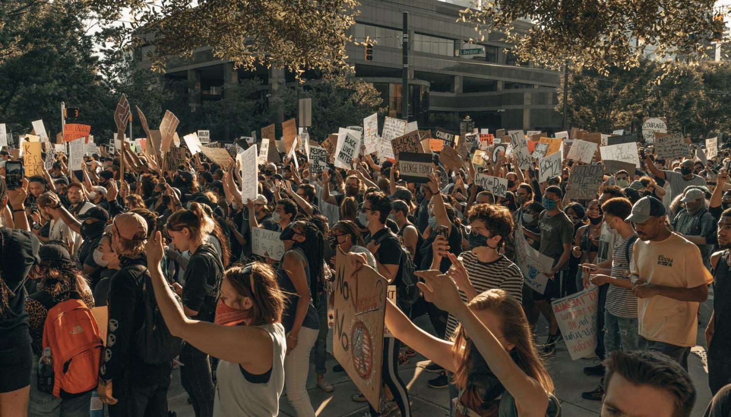 anti-racism march