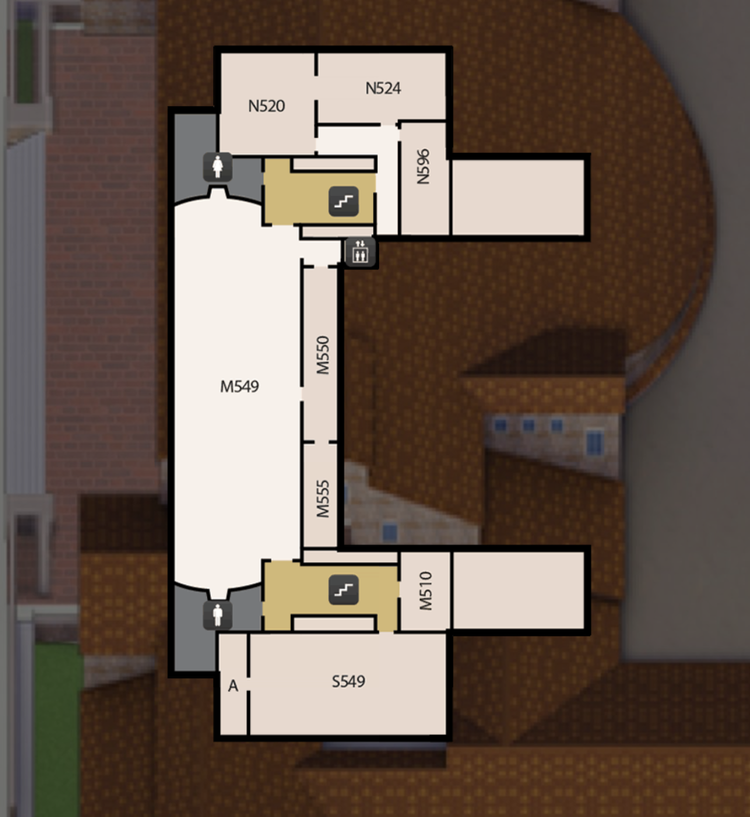 Norlin Library - 5th Floor Floor Plan map