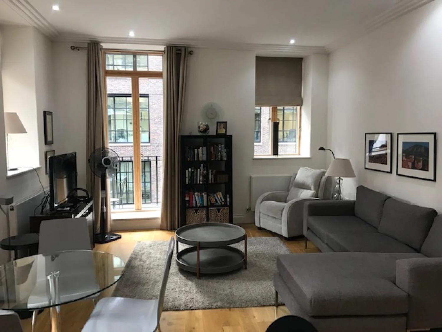 Hazel Barnes Flat - living room
