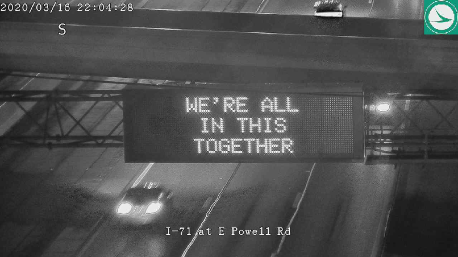 highway sign