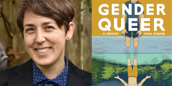 Maia Kobabe + Gender Queer book cover