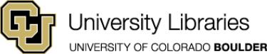 CU University Libraries logo