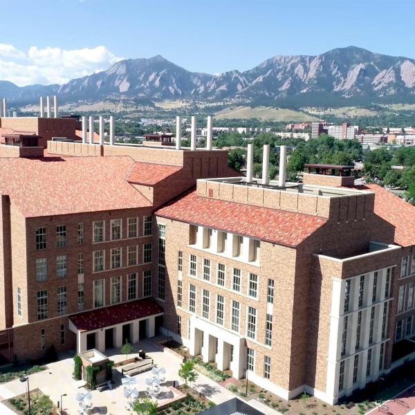 JSCBB with the mountains in the background