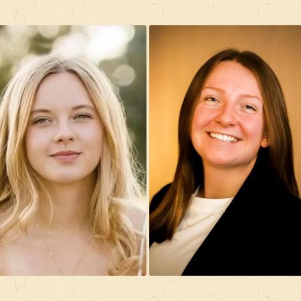 Claire Ely and Delaney McNally