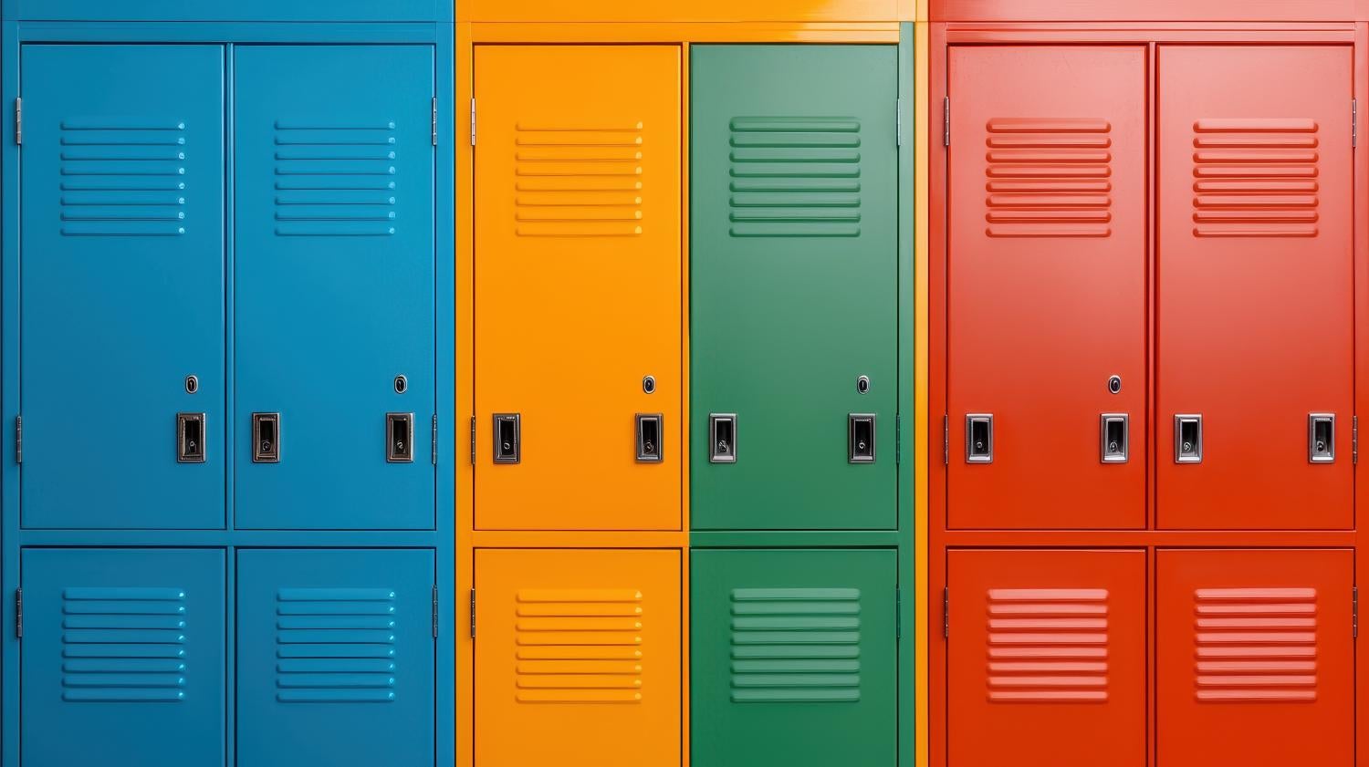 Colorful Lockers