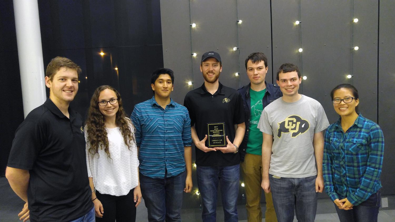 Chem-e-car team members