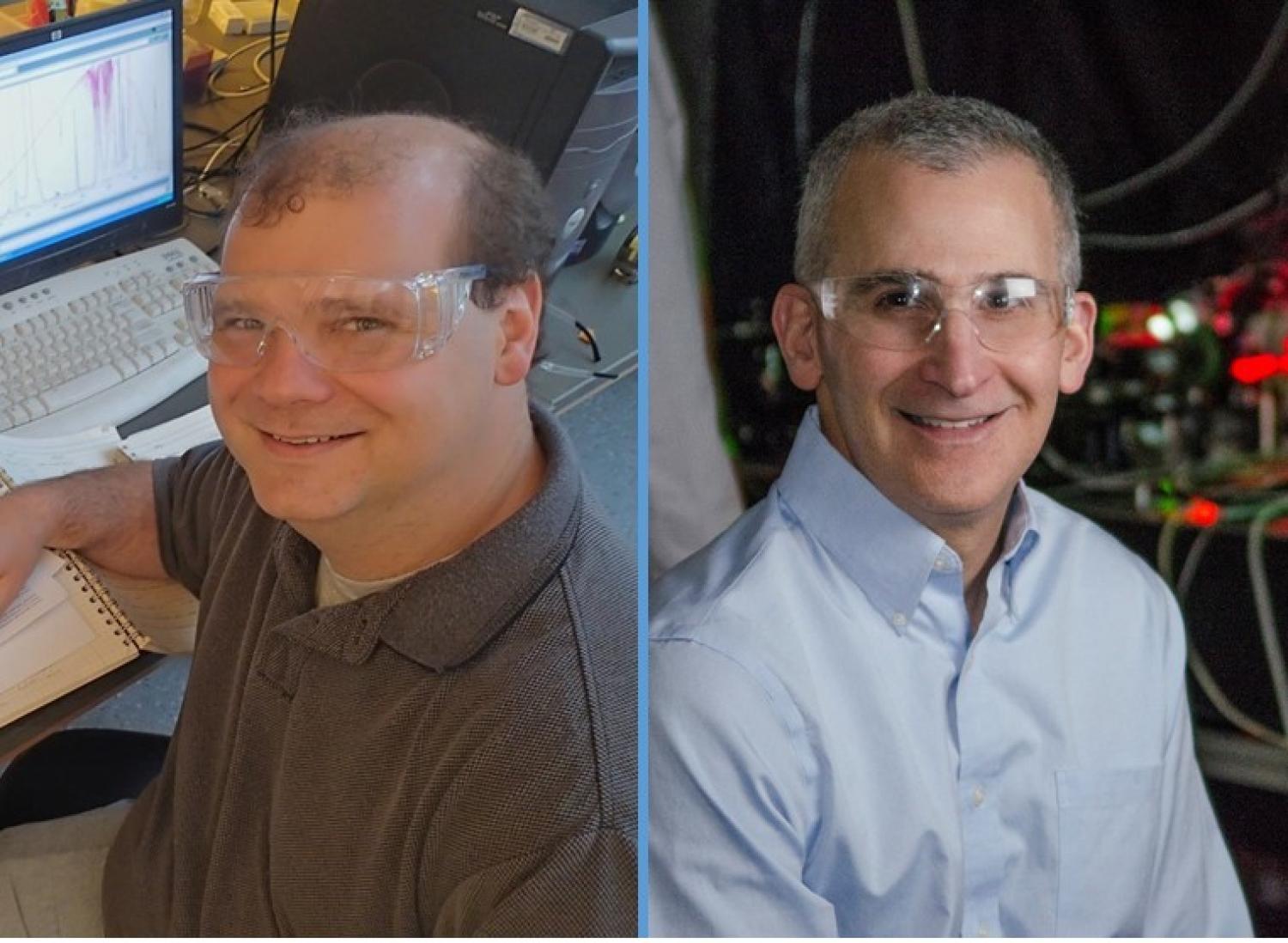 ChBE Professors Chris Bowman and Dan Schwartz