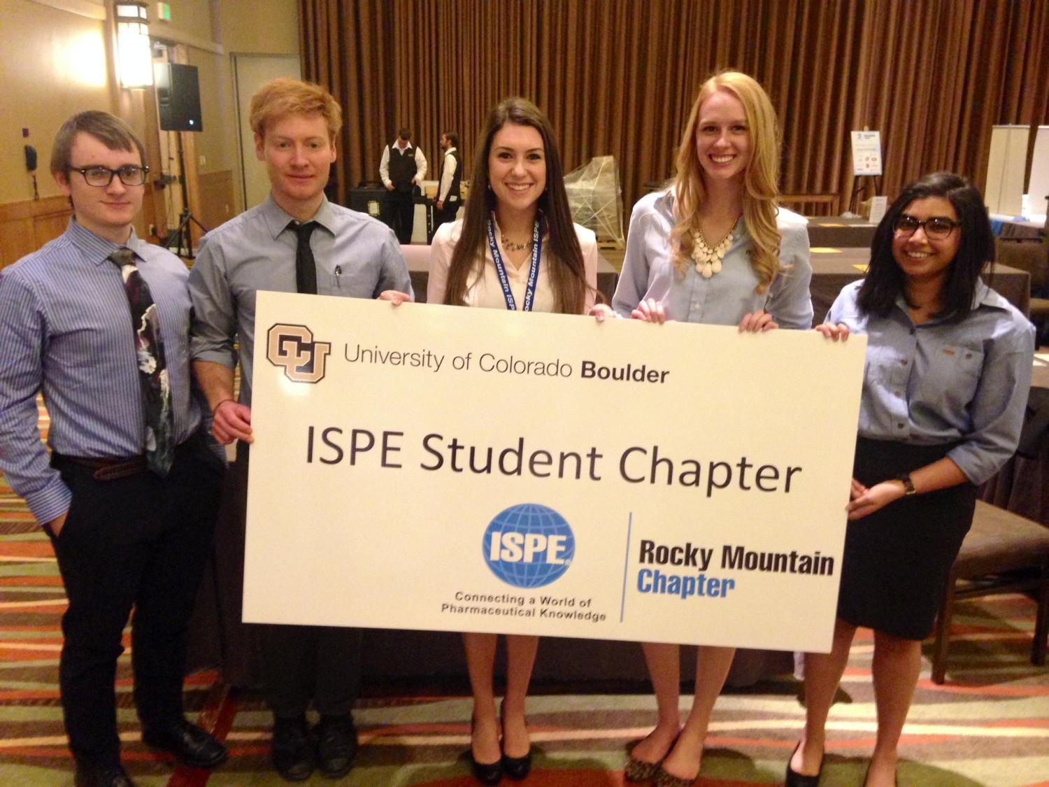 CU ISPE Chapter members at a spring vendor show
