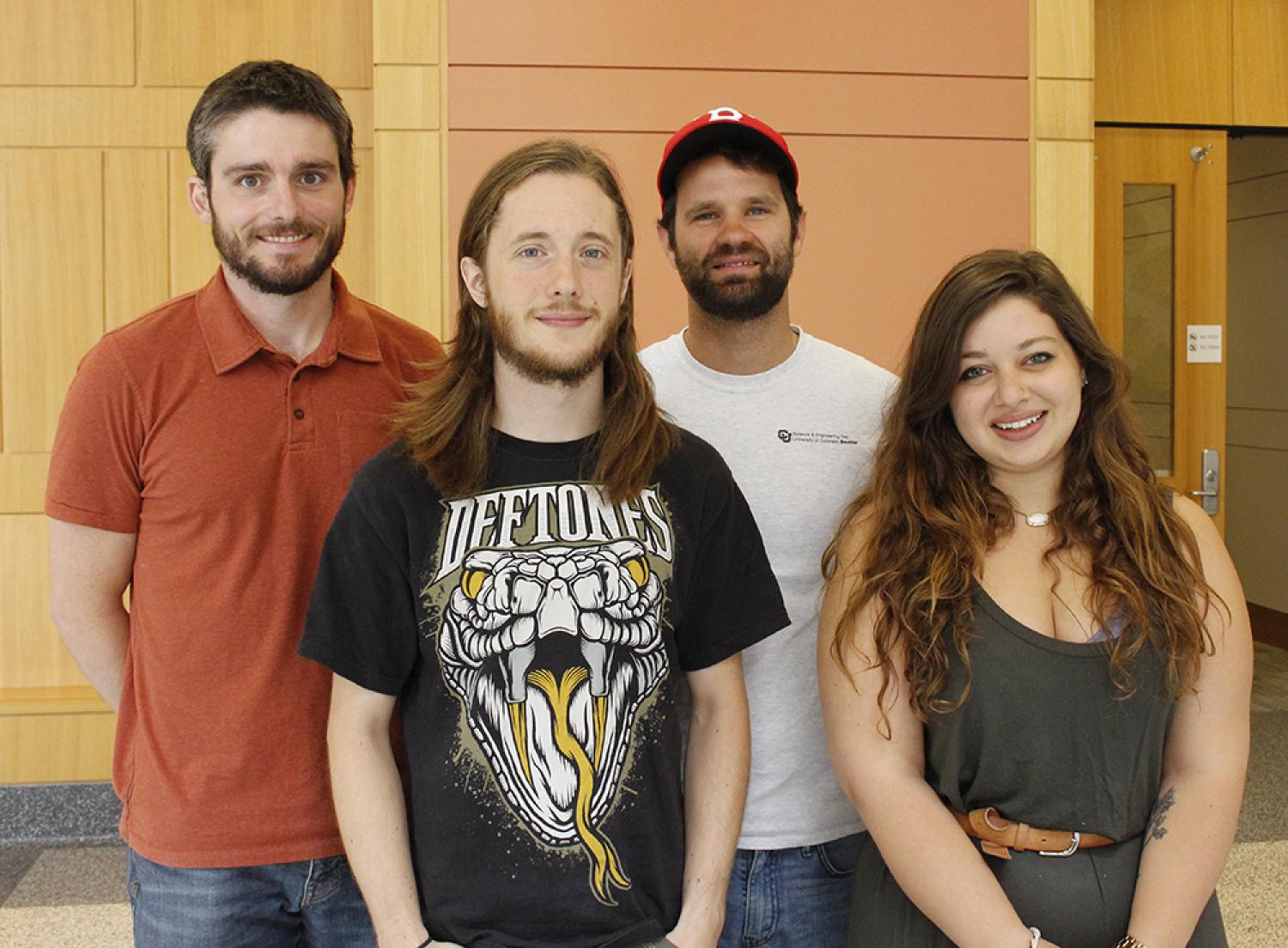 Members of GAANN outreach committee.