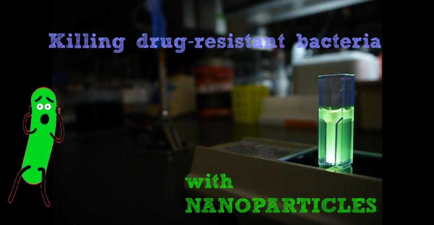 Killing drug-resistant bacteria title card