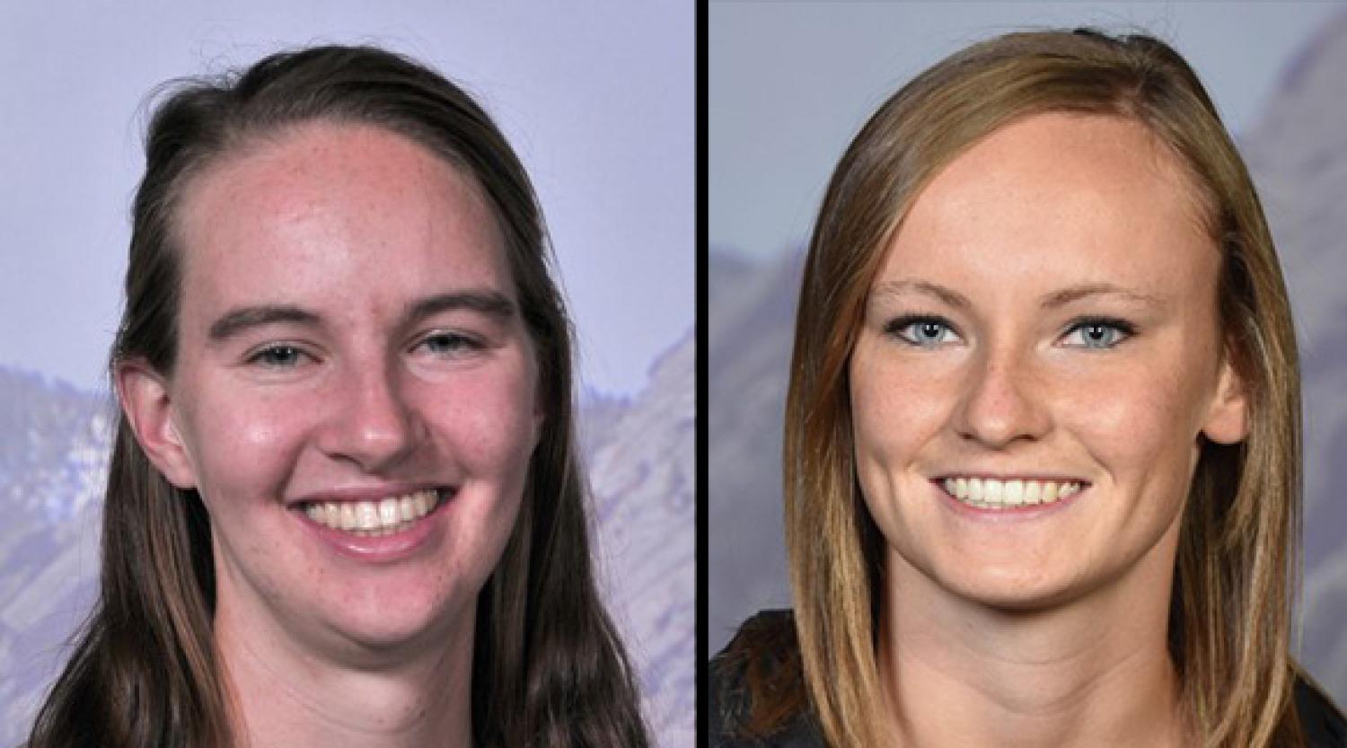 Maddie DeWinter and Michaela Wenning
