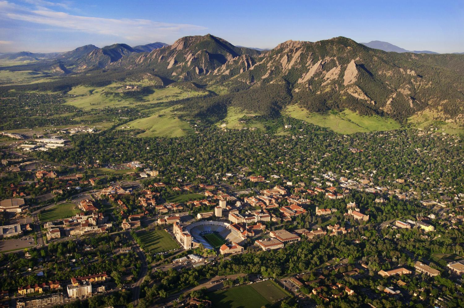 Aerial view of Campus
