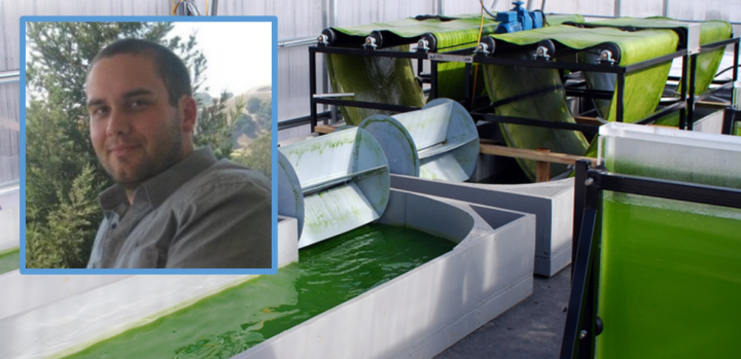 Ben Mousseau and algae system