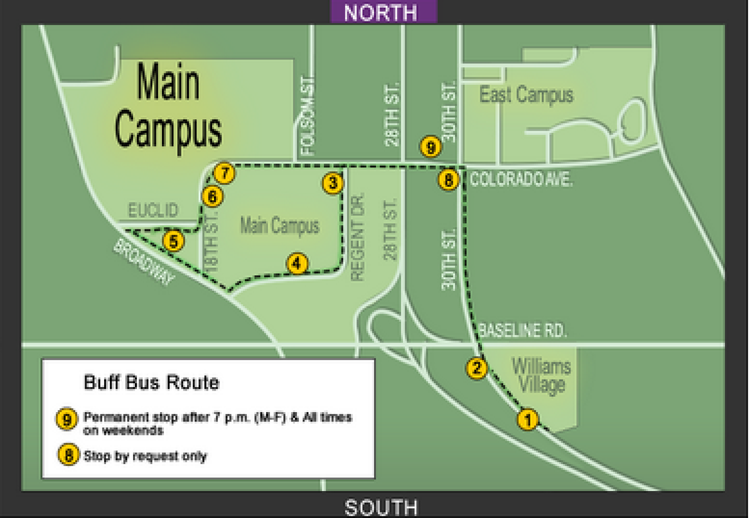 Buff Bus Routs