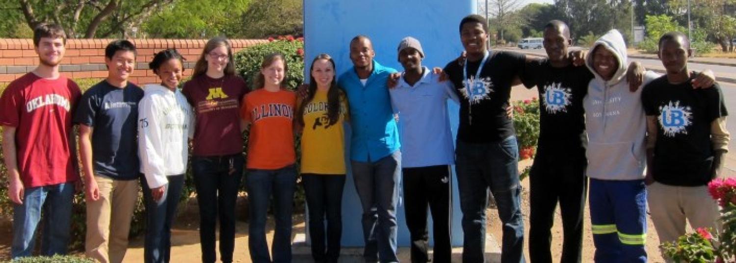 Melissa Rabin in Botswana REU Program