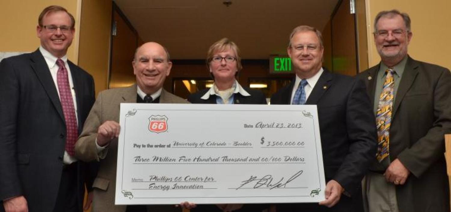 Phillips 66 check presentation