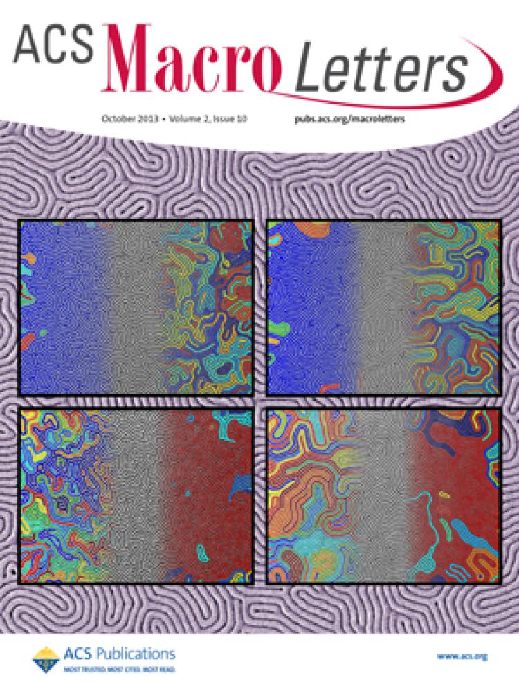 Stoykovich group research on the cover of ACS Macro Letters