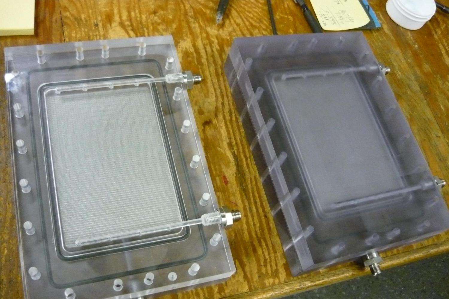 Ten-inch crossflow membrane separation cells