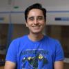 Saad Bhalma wearing a "Fun Run" T-shirt