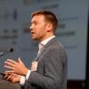 Wyatt Shields speaks at the 2023 Annual Packard Retreat