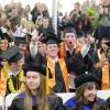 Students excited at spring 2024 chemical and biological engineering graduation