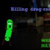 Killing drug-resistant bacteria title card