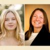 Claire Ely and Delaney McNally