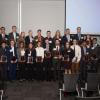 Students gathered for a photo at NCSU for the symposium