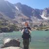 Sean on a hike