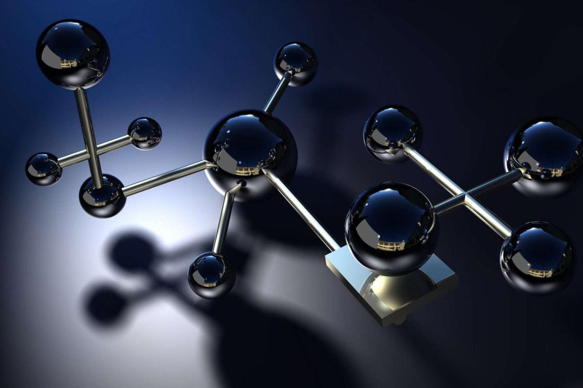 Molecule structure model