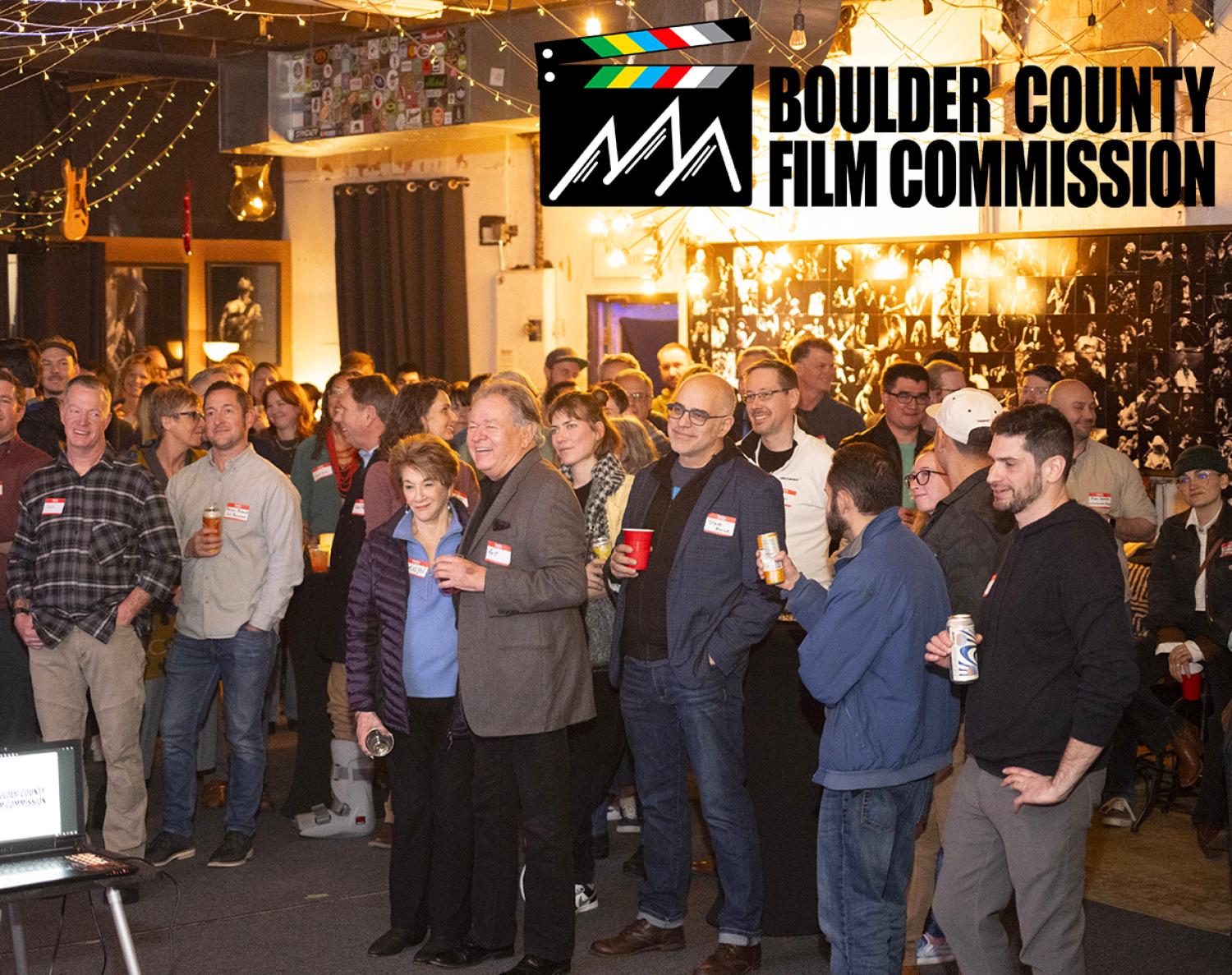 Boulder schmoozer crowd from 2024