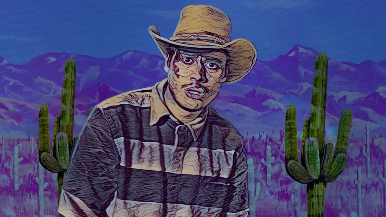 Still from Quantum Cowboys